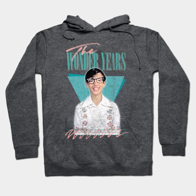 The Wonder Years // Retro Faded-Look Aesthetic Design Hoodie by DankFutura